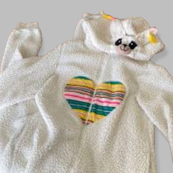 Easy Halloween costume Llama Costume| Onesie Comfy PJs-  / Pajama day - Picture 2 of 2